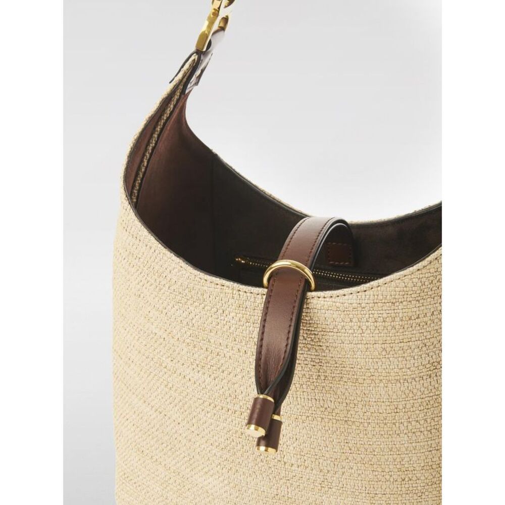 Chloe Shoulder Bag Woman Beige - Picture 4 of 4